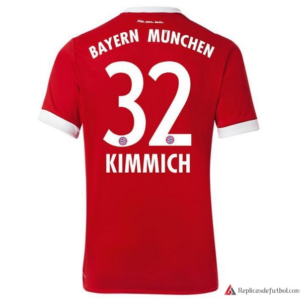 Camiseta Bayern Munich Primera equipación Kimmich 2017-2018